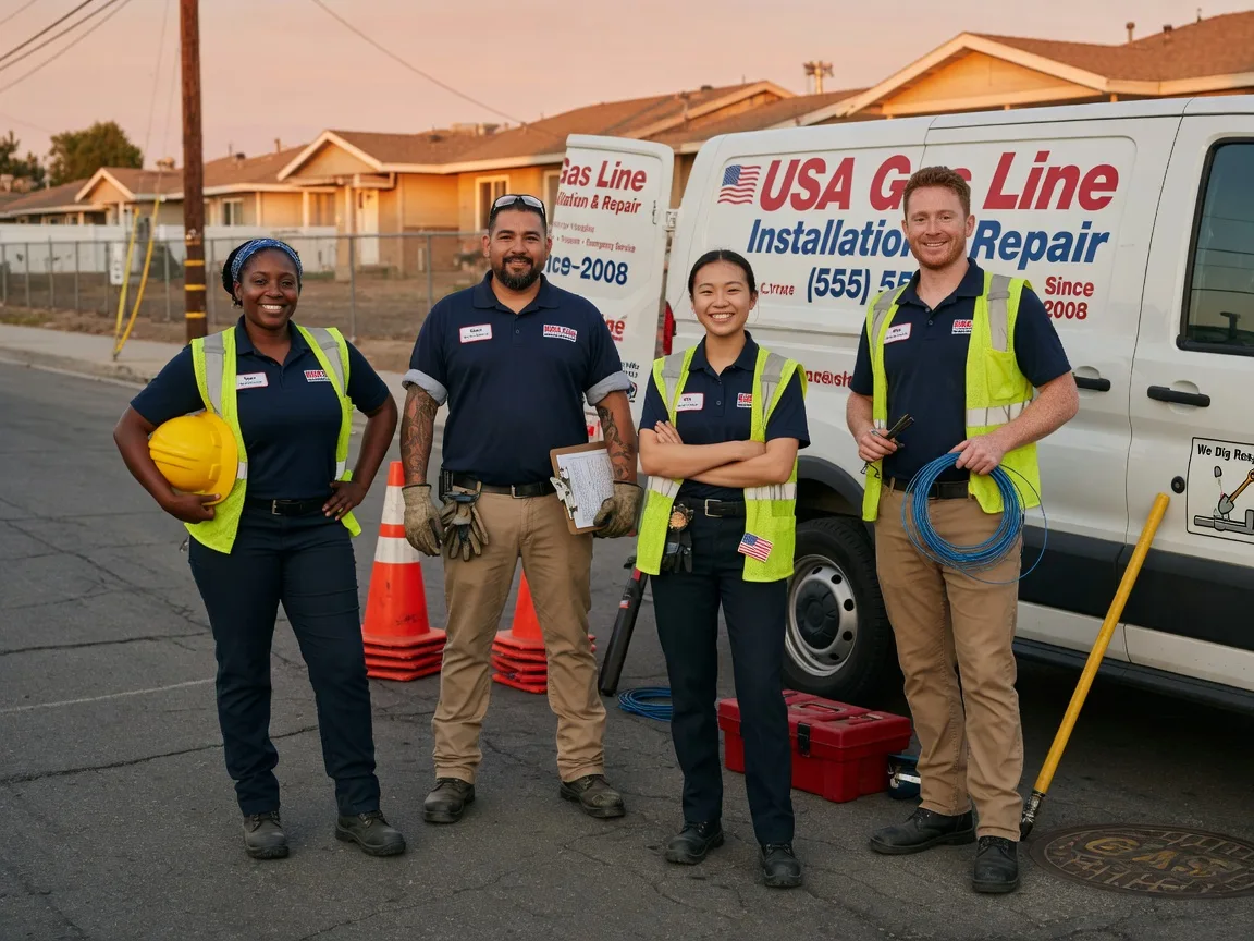 Gas Line Installation company in Sidney, MI